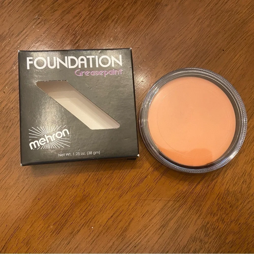 GREASEPAINT Mehron Foundation NEW “Light Auguste” 1.25 oz